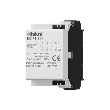 Relé Auxiliar IK21-01 Bobina 220/225 V CA 50/60 Hz