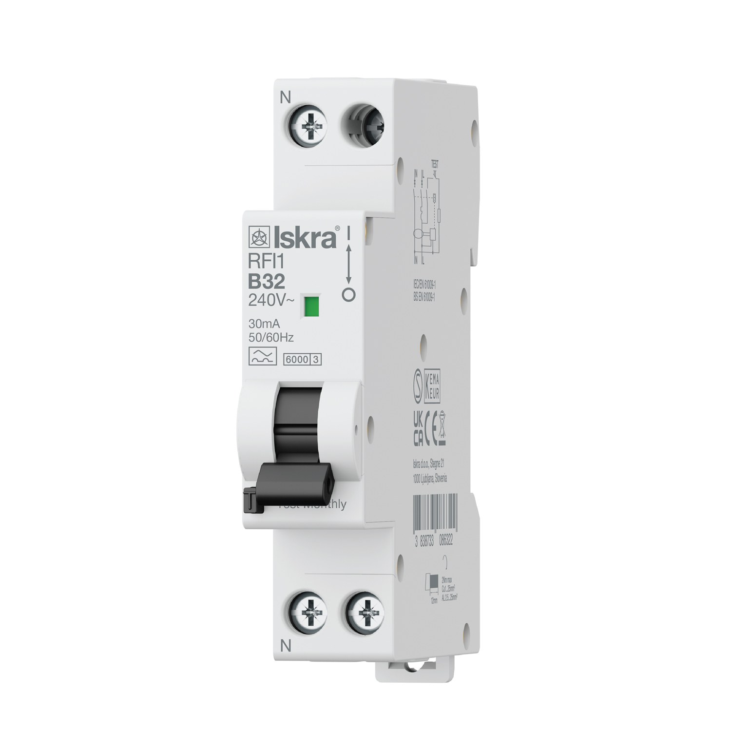 786101987000-9dd48a6d4f.jpg Interruptor Magnetotérmico Diferencial RFI1E A B32/0 - Imagen 1